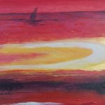 Sunset Sailing close-up 2