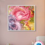 Baile Caribeño framed